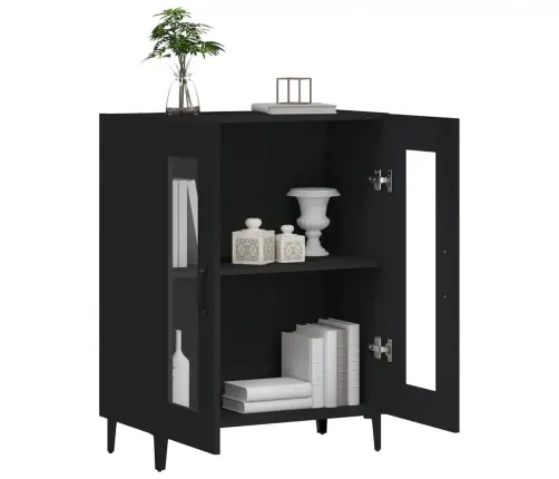 Kumode, Melna, 69,5X34X90 Cm, Inženierijas Koks Vidaxl Kumode, Melna, 69,5X34X90 Cm, Inženierijas Koks Vidaxl