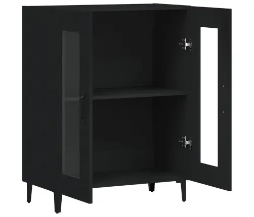 Kumode, Melna, 69,5X34X90 Cm, Inženierijas Koks Vidaxl Kumode, Melna, 69,5X34X90 Cm, Inženierijas Koks Vidaxl