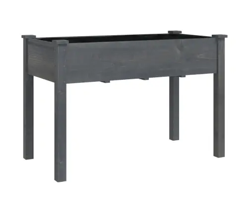 Puķu Kaste Ar Ieliktni, 118X59X80 Cm, Egles Masīvkoks Vidaxl