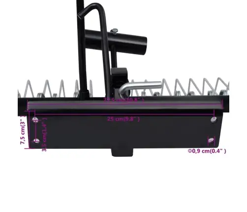 Zālāja Skarifikators, 109 Cm Vidaxl