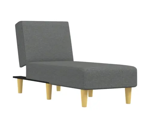 Atpūtas Zvilnis, Tumši Pelēks Audums Vidaxl