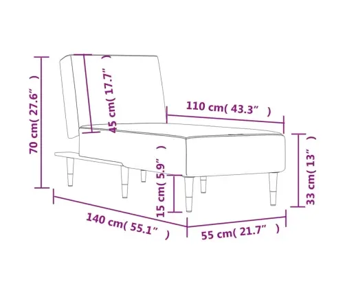 Atpūtas Zvilnis, Zils Samts Vidaxl