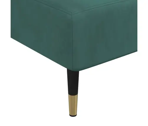 Poilsio Gultas, Tamsiai Žalios Spalvos, Aksomas