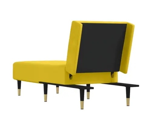 Atpūtas Zvilnis, Dzeltens Samts Vidaxl