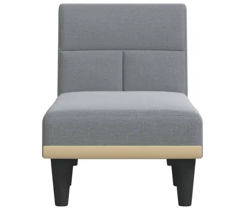 Atpūtas Zvilnis, Gaiši Pelēks Audums Vidaxl