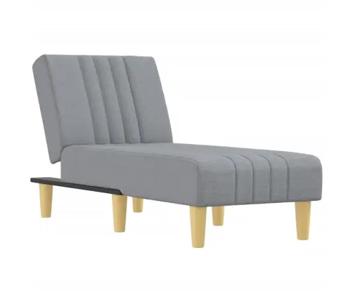 Atpūtas Zvilnis, Gaiši Pelēks Audums Vidaxl