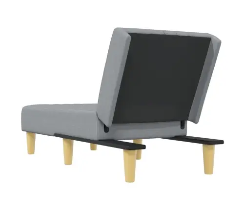 Atpūtas Zvilnis, Gaiši Pelēks Audums Vidaxl