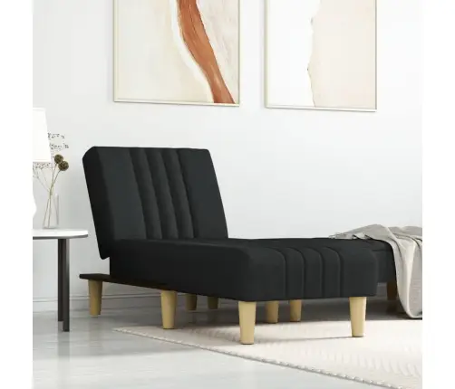 Atpūtas Zvilnis, Melns Audums Vidaxl