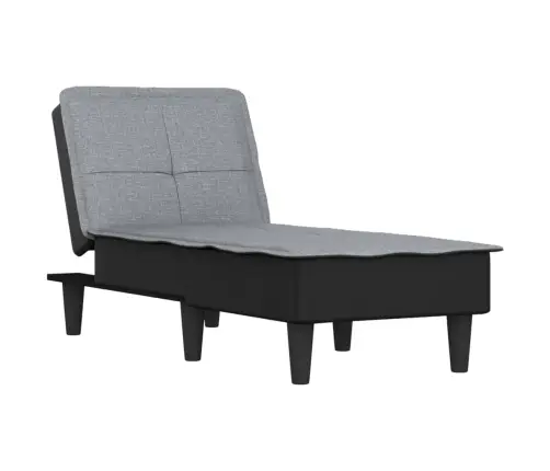 Atpūtas Zvilnis, Gaiši Pelēks Audums Vidaxl