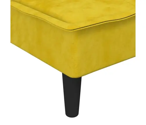 Kanapee, Kollane, Samet