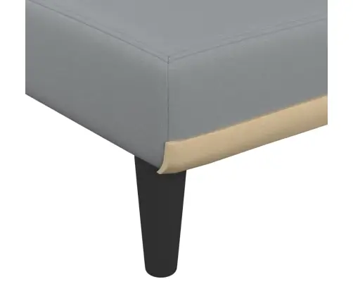 Atpūtas Zvilnis, Gaiši Pelēks Audums Vidaxl