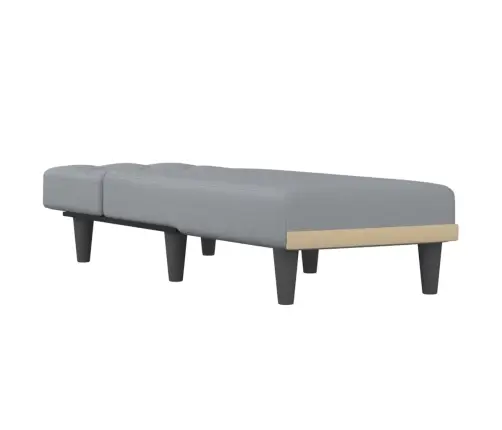 Atpūtas Zvilnis, Gaiši Pelēks Audums Vidaxl