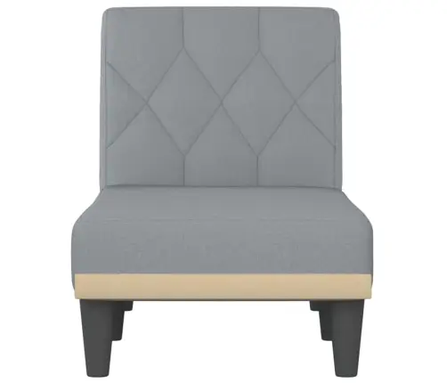 Atpūtas Zvilnis, Gaiši Pelēks Audums Vidaxl