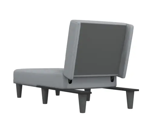 Atpūtas Zvilnis, Gaiši Pelēks Audums Vidaxl