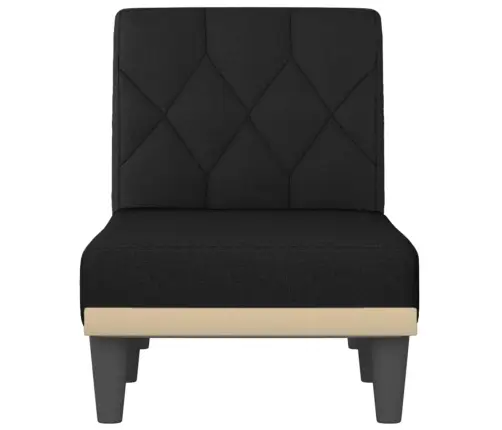 Atpūtas Zvilnis, Melns Audums Vidaxl