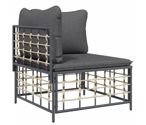 7-Daļīgs Dārza Mēbeļu Komplekts Ar Matračiem, Pe Rotangpalma Vidaxl 7-Daļīgs Dārza Mēbeļu Komplekts Ar Matračiem, Pe Rotangpalma Vidaxl