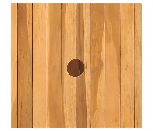 Vannasistabas Skapītis, 2 Plaukti, 74X45X75 Cm, Masīvs Tīkkoks Vidaxl