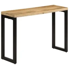 Konsoles Galdiņš, 110X35X76 Cm, Mango Masīvkoks Vidaxl