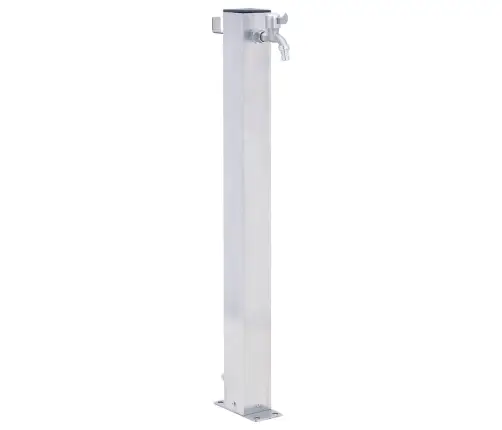 Vandens Kolonėlė Sodui, 40cm Nerūdijantis Plienas, Kvadratinė