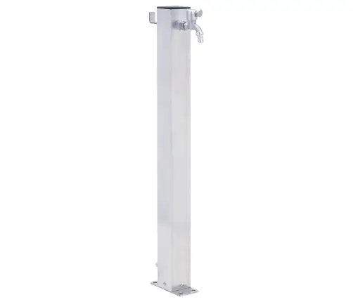 Dārza Ūdens Kolonna, 60 Cm, Nerūsējošs Tērauds, Kvadrāta Vidaxl
