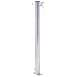 Dārza Ūdens Kolonna, 60 Cm, Nerūsējošs Tērauds, Apaļa Vidaxl