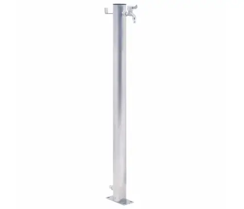 Dārza Ūdens Kolonna, 60 Cm, Nerūsējošs Tērauds, Apaļa Vidaxl