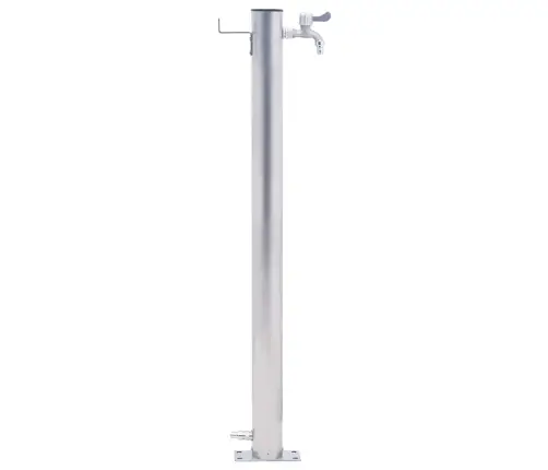 Dārza Ūdens Kolonna, 60 Cm, Nerūsējošs Tērauds, Apaļa Vidaxl