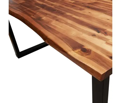 3-Osaline Söögimööbli Komplekt, Naturaalsete Servadega