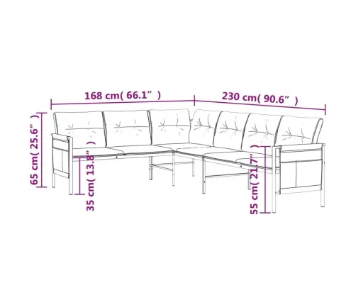 2-Osaline Aia Söögimööbli Komplekt, Antratsiithall, Teras