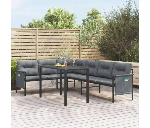 2-Osaline Aia Söögimööbli Komplekt, Antratsiithall, Teras