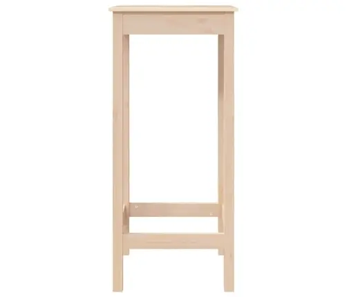 Bāra Galds, 50X50X110 Cm, Priedes Masīvkoks Vidaxl