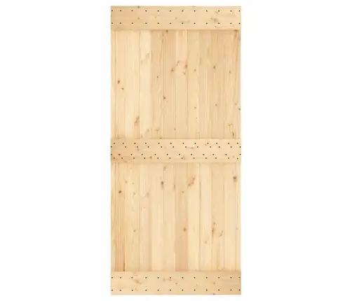 Durvis Narvik, 95X210 Cm, Priedes Masīvkoks Vidaxl