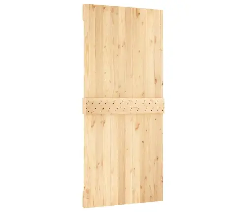 Durvis Narvik, 95X210 Cm, Priedes Masīvkoks Vidaxl
