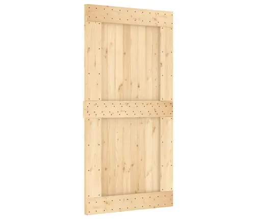 Durvis Narvik, 100X210 Cm, Priedes Masīvkoks Vidaxl