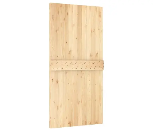 Durvis Narvik, 100X210 Cm, Priedes Masīvkoks Vidaxl