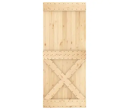 Durvis Narvik, 85X210 Cm, Priedes Masīvkoks Vidaxl