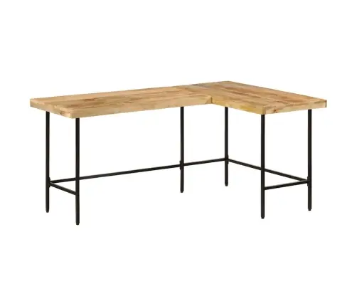 Rakstāmgalds, 165X110X77 Cm, Mango Masīvkoks, Dzelzs Vidaxl