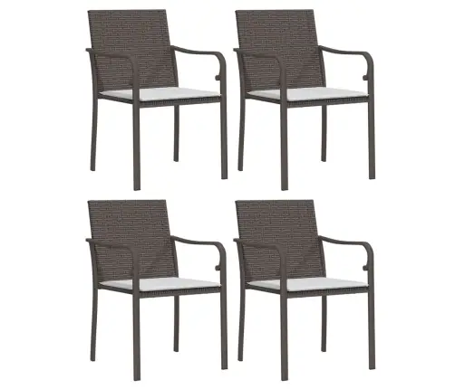 5-Osaline Aia Söögimööbli Komplekt Istmepatjadega, Rotang/Teras