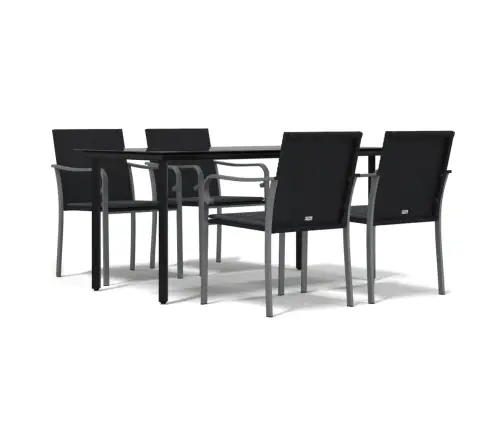 5-Daļīgs Dārza Mēbeļu Komplekts Ar Matračiem, Pe Rotangpalma Vidaxl