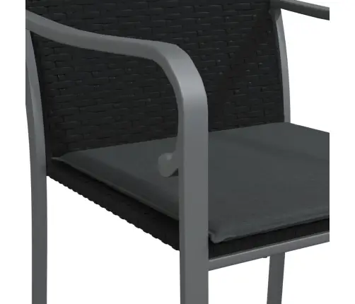 7-Osaline Aia Söögimööbli Komplekt Istmepatjadega, Rotang/Teras