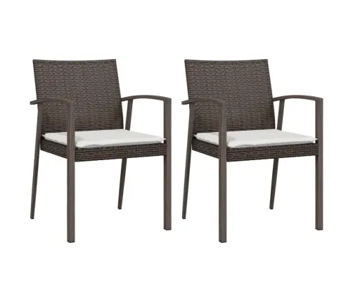 3-Osaline Aia Söögimööbli Komplekt Istmepatjadega, Rotang/Teras