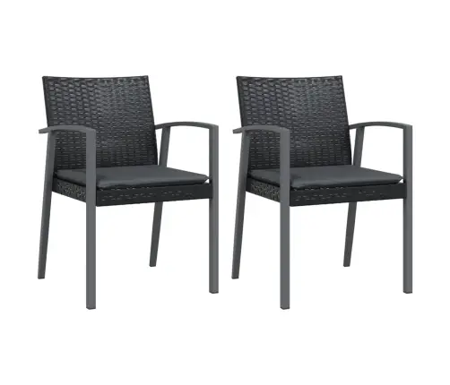 3-Daļīgs Dārza Mēbeļu Komplekts Ar Matračiem, Pe Rotangpalma Vidaxl