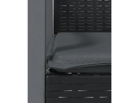 9-Osaline Aia Söögimööbli Komplekt Istmepatjadega, Rotang/Teras