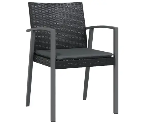 3-Osaline Aia Söögimööbli Komplekt Istmepatjadega, Rotang/Teras