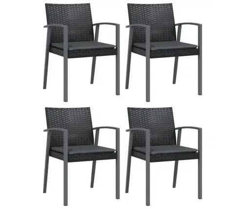 5-Osaline Aia Söögimööbli Komplekt Istmepatjadega, Rotang/Teras