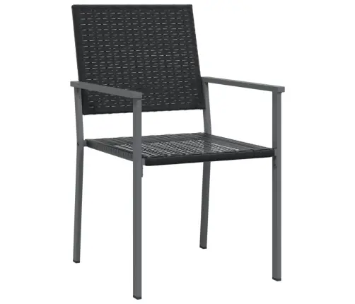 Sodo Valgomojo Baldų Komplektas, 3 Dalių, Poliratanas/Plienas