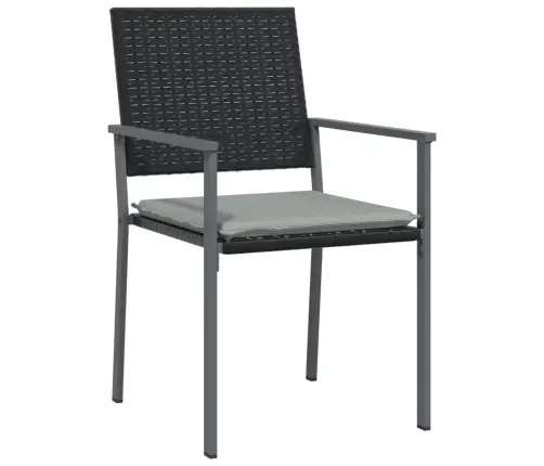 3-Daļīgs Dārza Mēbeļu Komplekts, Matrači, Pe Rotangpalma Vidaxl