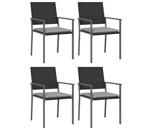 Sodo Komplektas Su Pagalvėlėmis, 5 Dalių, Poliratanas/Plienas Sodo Komplektas Su Pagalvėlėmis, 5 Dalių, Poliratanas/Plienas