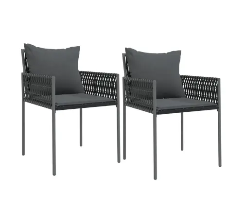 3-Daļīgs Dārza Mēbeļu Komplekts, Matrači, Pe Rotangpalma Vidaxl