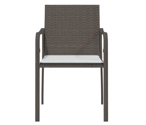 Dārza Krēsli Ar Matračiem, 56X59X84 Cm, Pe Rotangpalma, Brūni Vidaxl Dārza Krēsli Ar Matračiem, 56X59X84 Cm, Pe Rotangpalma, Brūni Vidaxl